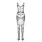 PASSION - BS 102 BODYSTOCKING ROUGE TAILLE UNIQUE PASSION - BS 102 BODYSTOCKING ROUGE TAILLE UNIQUE