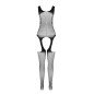 PASSION - BS 104 BODYSTOCKING ROUGE TAILLE UNIQUE PASSION - BS 104 BODYSTOCKING ROUGE TAILLE UNIQUE