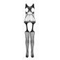 PASSION - BS 106 BODYSTOCKING BLANC TAILLE UNIQUE PASSION - BS 106 BODYSTOCKING BLANC TAILLE UNIQUE