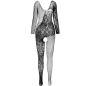 PASSION - BS 107 BODYSTOCKING BLACK ONE SIZE PASSION - BS 107 BODYSTOCKING BLACK ONE SIZE