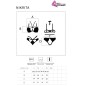 LIVCO CORSETTI FASHION - NIKRITA LC 90647 REGGISENO + SLIP NERO XL LIVCO CORSETTI FASHION - NIKRITA LC 90647 REGGISENO + SLIP NERO XL