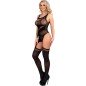 LIVCO CORSETTI FASHION - PEIGNOIR + CHEMISE + STRING MELISENDA CF 1709 NOIR S LIVCO CORSETTI FASHION - PEIGNOIR + CHEMISE + STRING MELISENDA CF 1709 NOIR S