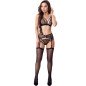 LIVCO CORSETTI FASHION - SOUTIEN-GORGE + PORTE-JARRETELLES + CULOTTE CELESTE LC 20246 NOIR L/XL LIVCO CORSETTI FASHION - SOUTIEN-GORGE + PORTE-JARRETELLES + CULOTTE CELESTE LC 20246 NOIR L/XL