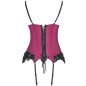 LIVCO CORSETTI FASHION - AGRAFENA CF 90436 CORSET + STRING BORDEAUX S/M LIVCO CORSETTI FASHION - AGRAFENA CF 90436 CORSET + STRING BORDEAUX S/M