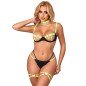 SUBBLIME - 955281 ENSEMBLE SOUTIEN-GORGE AVEC COLLIER ET DÉTAILS DE JAMBES VERT FLUORESCENT L/XL SUBBLIME - 955281 ENSEMBLE SOUTIEN-GORGE AVEC COLLIER ET DÉTAILS DE JAMBES VERT FLUORESCENT L/XL