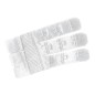 BYE-BRA - ESTENSORI DI CONTORNO FLESSIBILI 3 GANCI 3 UNITÀ