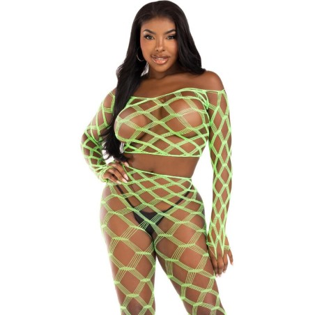 LEG AVENUE - TOP LEGGINS HARDCORE VIOLET
