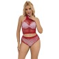 SUBBLIME - 952402 ENSEMBLE RESILLE AVEC LOSANGES ROSES TAILLE UNIQUE SUBBLIME - 952402 ENSEMBLE RESILLE AVEC LOSANGES ROSES TAILLE UNIQUE
