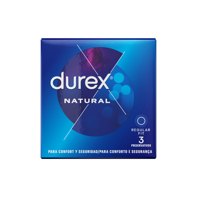 DUREX - NATÜRLICHE KONDOME 3 EINHEITEN