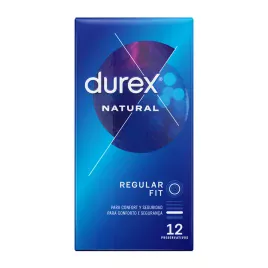 DUREX - NATURAL PLUS 12 UNITS