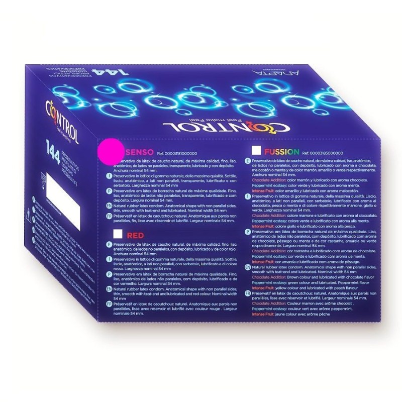 CONTROL - FINISSIMO SENSO KONDOME 144 EINHEITEN CONTROL - FINISSIMO SENSO KONDOME 144 EINHEITEN