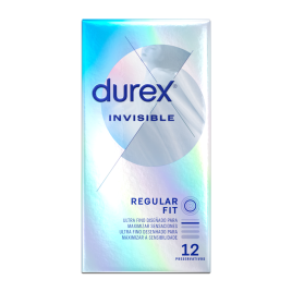 DUREX - PRÉSERVATIFS ULTRA FINS INVISIBLES 12 UNITÉS