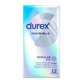 DUREX - ULTRADÜNNE UNSICHTBARE KONDOME 12 EINHEITEN