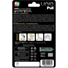 UNIQ - PRESERVATIVO SENZA LATTICE PULL CON STRISCE 3 UNITÀ