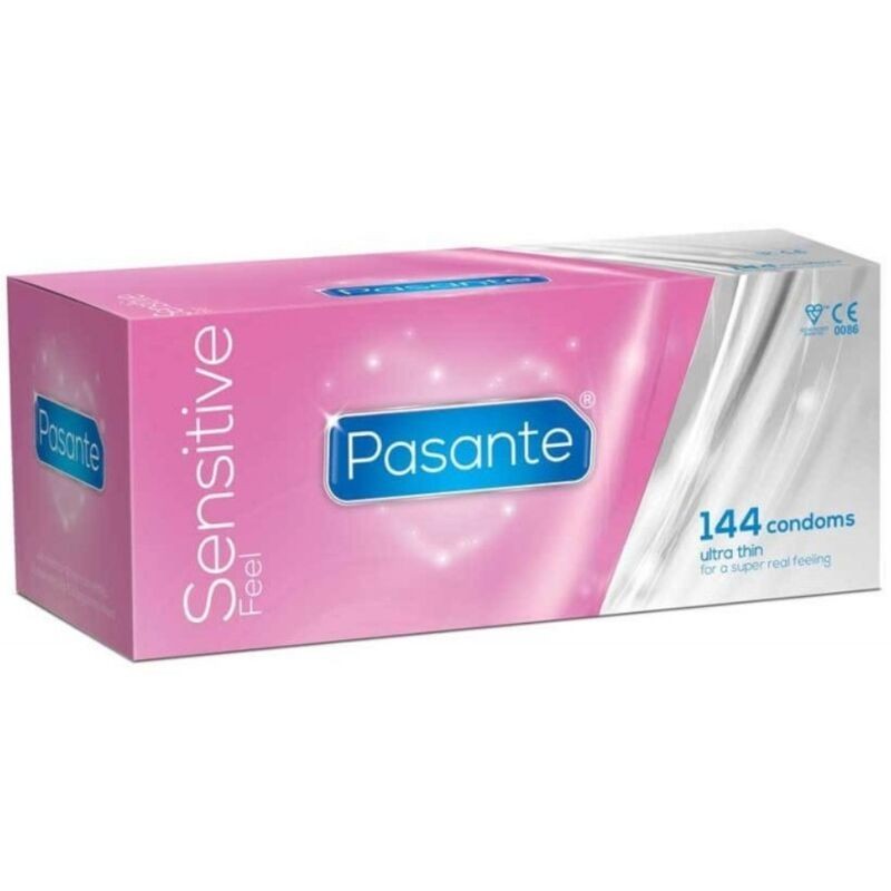 PASANTE - PRÉSERVATIFS ULTRAFINS SENSIBLES 144 UNITÉS PASANTE - PRÉSERVATIFS ULTRAFINS SENSIBLES 144 UNITÉS