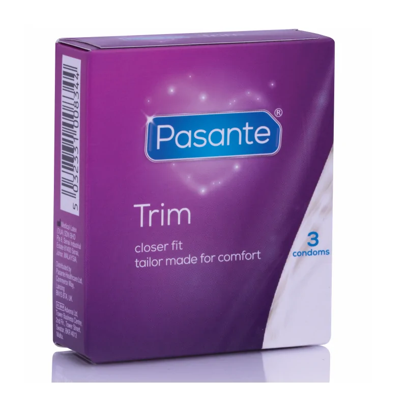 PASANTE - THIN TRIM MS DÜNNES KONDOM 3 EINHEITEN PASANTE - THIN TRIM MS DÜNNES KONDOM 3 EINHEITEN
