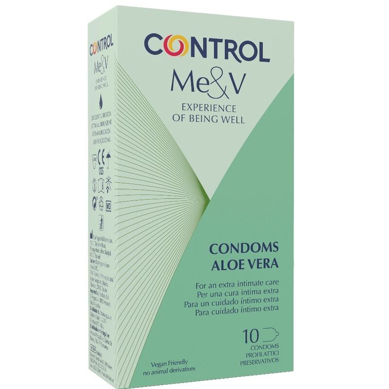 CONTROL - PRÉSERVATIFS À L'ALOE VERA 10 UNITÉS CONTROL - PRÉSERVATIFS À L'ALOE VERA 10 UNITÉS