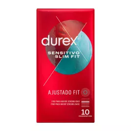 DUREX - SENSITIVO SLIM FIT 10 UNITÉS