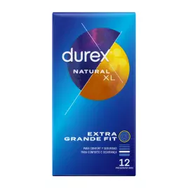DUREX - NATURAL XL 12 UNITS