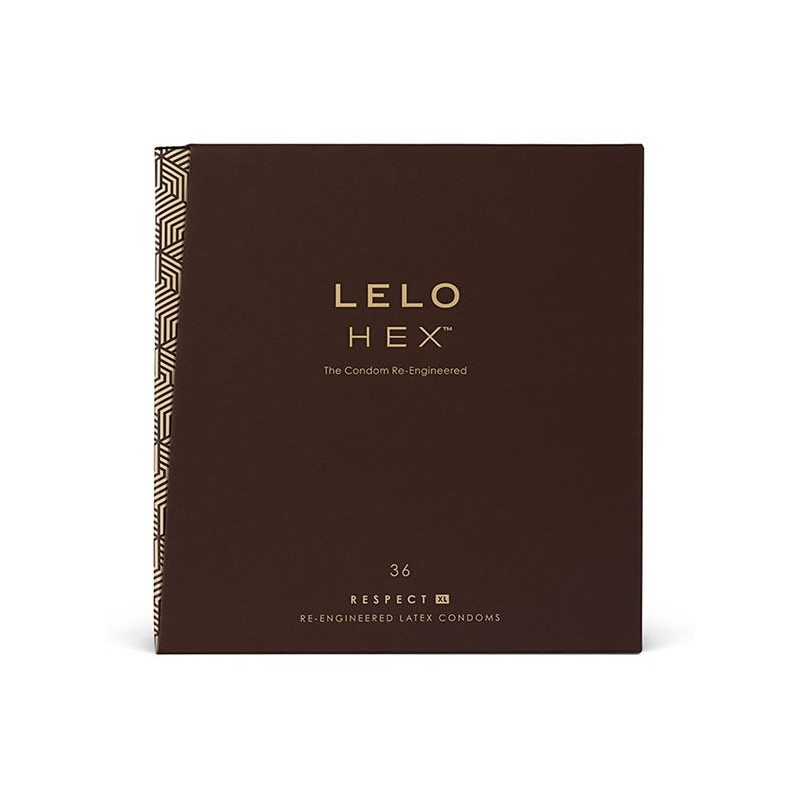 LELO - HEX CONDOMS RESPECT XL 36 PACK LELO - HEX CONDOMS RESPECT XL 36 PACK