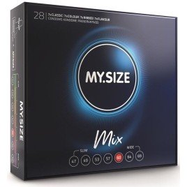 MY SIZE - MIX PRÉSERVATIFS 60 MM 28 UNITÉS