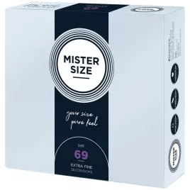MISTER SIZE - PRÉSERVATIFS TAILLE XXXL 69 MM (36 UNITÉS)