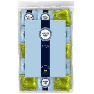 MISTER SIZE - CONDOM SIZE S 49 MM (100 UNITS)