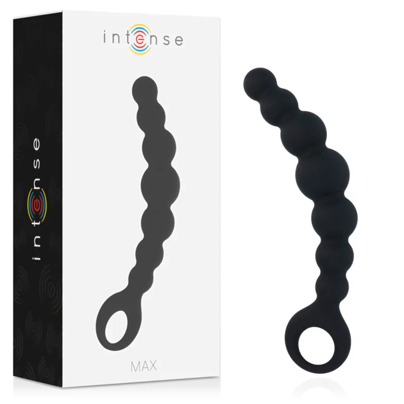 INTENSE - SFERE ANAL MAX BLACK INTENSE - SFERE ANAL MAX BLACK