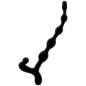 ADDICTED TOYS - ANAL BALLS 22 CM BLACK ADDICTED TOYS - ANAL BALLS 22 CM BLACK