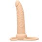 CALEXOTICS - PERFORMANCE MAXX RECHARGEABLE DOUBLE PÉNÉTRATEUR PEAU CLAIRE CALEXOTICS - PERFORMANCE MAXX RECHARGEABLE DOUBLE PÉNÉTRATEUR PEAU CLAIRE