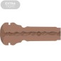 KIIROO - FEEL STROKER EXTRA TIGHT BUTT MID BROWN KIIROO - FEEL STROKER EXTRA TIGHT BUTT MID BROWN