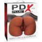 PDX PLUS - MASTURBATEUR MARRON DOUBLE ENTRÉE PERFECT ASS XL PDX PLUS - MASTURBATEUR MARRON DOUBLE ENTRÉE PERFECT ASS XL