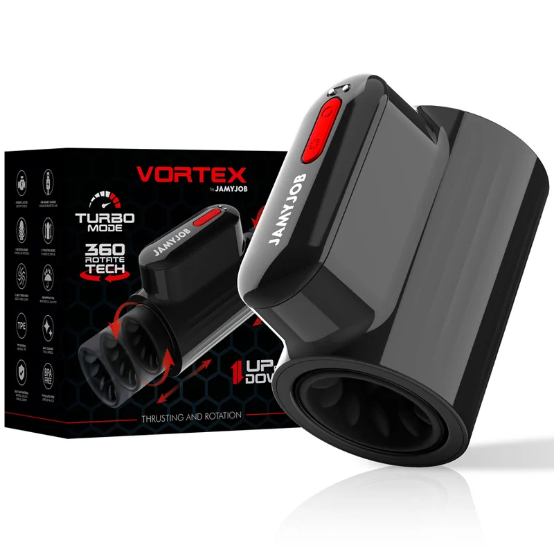 JAMYJOB - MASTURBATEUR VORTEX ET ROTATION TECH TURBO MODE JAMYJOB - MASTURBATEUR VORTEX ET ROTATION TECH TURBO MODE