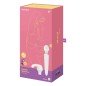 SATISFYER - APPLICATION DOUBLE WANDER BLANCHE SATISFYER - APPLICATION DOUBLE WANDER BLANCHE