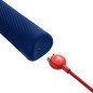 FUN FACTORY - VIM SILICONE RECHARGEABLE VIBRATING WEIGHTED RUMBLE WAND MIDNIGHT BLUE FUN FACTORY - VIM SILICONE RECHARGEABLE VIBRATING WEIGHTED RUMBLE WAND MIDNIGHT BLUE
