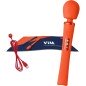 FUN FACTORY - VIM SILICONE RECHARGEABLE VIBRATING WEIGHTED RUMBLE WAND MIDNIGHT BLUE FUN FACTORY - VIM SILICONE RECHARGEABLE VIBRATING WEIGHTED RUMBLE WAND MIDNIGHT BLUE