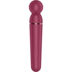 SATISFYER - MASSAGER VIBRATEUR PLANET WAND-ER BLEU