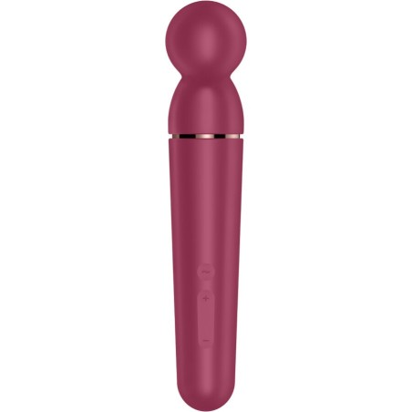 SATISFYER - MASSAGER VIBRATEUR PLANET WAND-ER BLEU