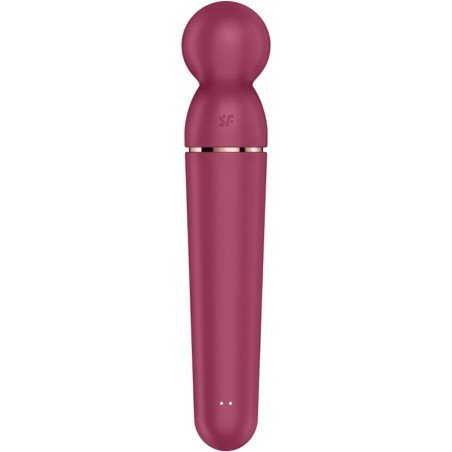 SATISFYER - MASSAGER VIBRATEUR PLANET WAND-ER BLEU