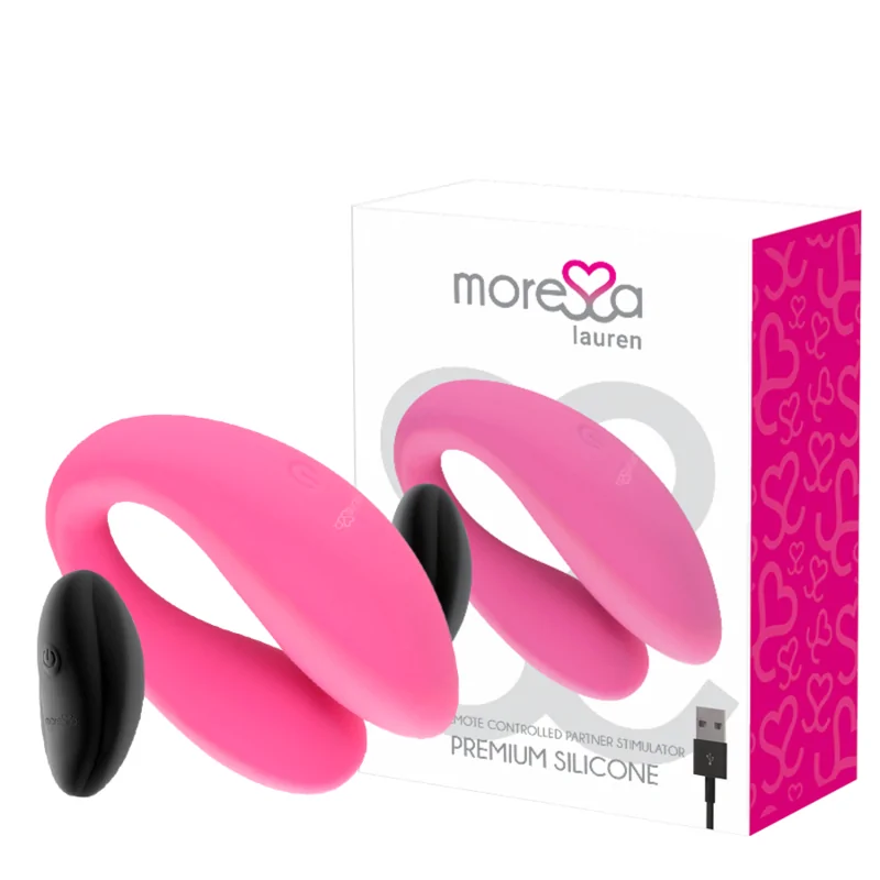 MORESSA - STIMULATEUR TÉLÉCOMMANDE LAUREN POUR COUPLES MORESSA - STIMULATEUR TÉLÉCOMMANDE LAUREN POUR COUPLES
