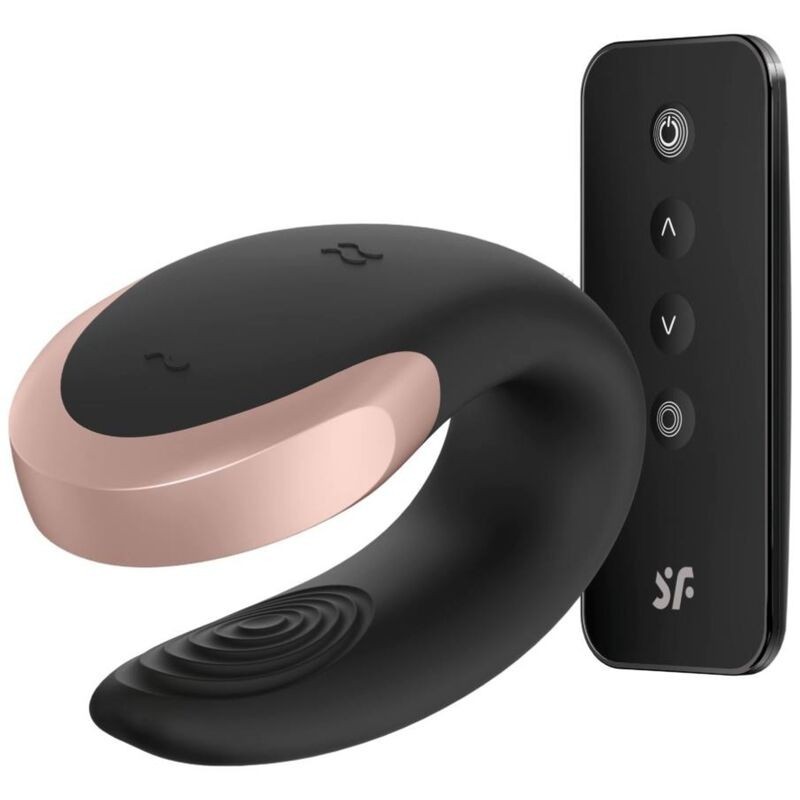 SATISFYER - VIBRATORE DOUBLE LOVE PARTNER DI LUSSO NERO SATISFYER - VIBRATORE DOUBLE LOVE PARTNER DI LUSSO NERO