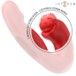 INTENSE - NATHY DOPPIO VIBRATORE CON BOCCA STIMOLANTE MULTIFUNZIONE ROSSO INTENSE - NATHY DOPPIO VIBRATORE CON BOCCA STIMOLANTE MULTIFUNZIONE ROSSO