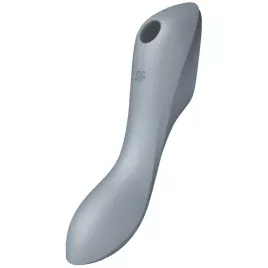 SATISFYER - VIBRATORE CURVY TRINITY 3 AIR PULSE GRIGIO