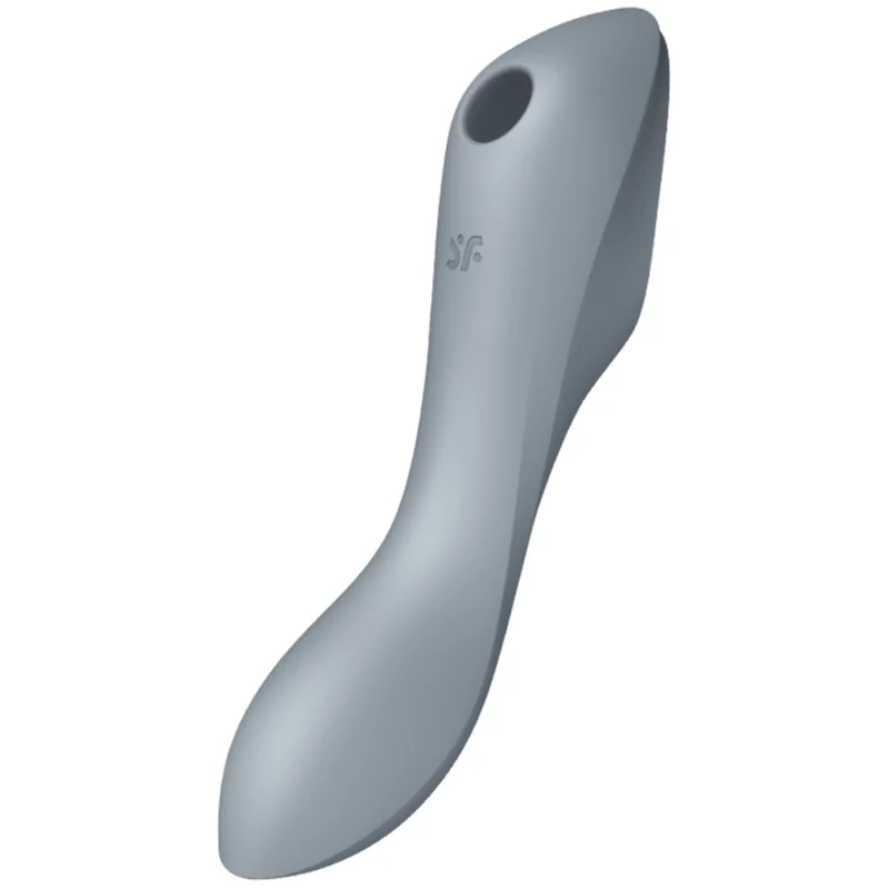 SATISFYER - VIBRATORE CURVY TRINITY 3 AIR PULSE GRIGIO SATISFYER - VIBRATORE CURVY TRINITY 3 AIR PULSE GRIGIO