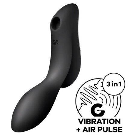 STIMULATEUR ET VIBRATEUR SATISFYER CURVY TRINITY 2 - VIOLET