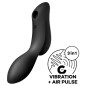 SATISFYER CURVY TRINITY 2 AIR PULSE VIBRATOR - PURPLE SATISFYER CURVY TRINITY 2 AIR PULSE VIBRATOR - PURPLE