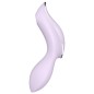 SATISFYER CURVY TRINITY 2 AIR PULSE VIBRATOR - PURPLE SATISFYER CURVY TRINITY 2 AIR PULSE VIBRATOR - PURPLE