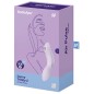 SATISFYER CURVY TRINITY 2 AIR PULSE VIBRATOR - PURPLE SATISFYER CURVY TRINITY 2 AIR PULSE VIBRATOR - PURPLE