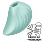 SATISFYER PEARL DIVER AIR PULSE STIMULATOR VIBRATOR - GREEN SATISFYER PEARL DIVER AIR PULSE STIMULATOR VIBRATOR - GREEN
