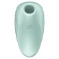 SATISFYER PEARL DIVER AIR PULSE STIMULATOR VIBRATOR - GREEN SATISFYER PEARL DIVER AIR PULSE STIMULATOR VIBRATOR - GREEN